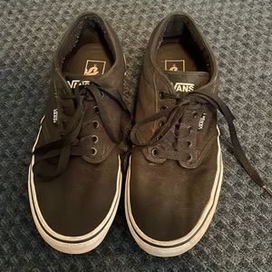 Black Vans Low Top Sneakers 10